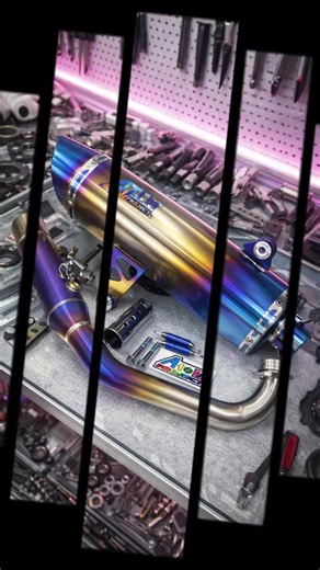 ท่ออะตอม Atom Project Xmax300 Forza350#ฟีดดด#ท่อFotza