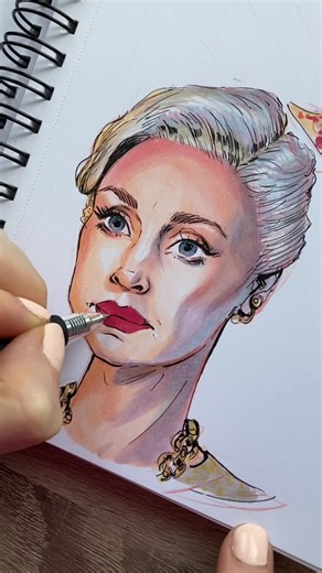 More Principal Weems. We need to start a movement: more Weems fanart. NOW. #artistsoftiktok #copicmarkers #sketchbook #larissaweems #arttrend #artchallenge