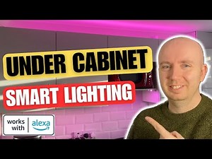 How To Install LED Strip Lights - Under Cabinet Lighting For Your Smart Home - No Soldering