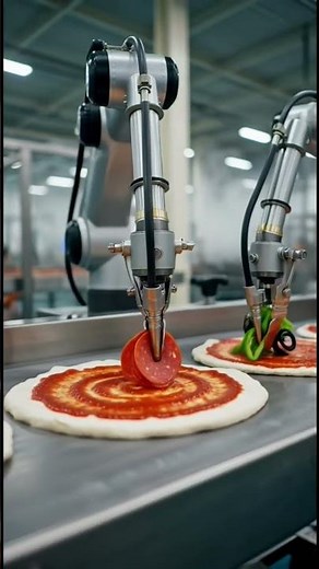 How Pizza Is Made In Factory 🍕 | Pizza Factory Machine #factory #howitsmade #automation #industrial
