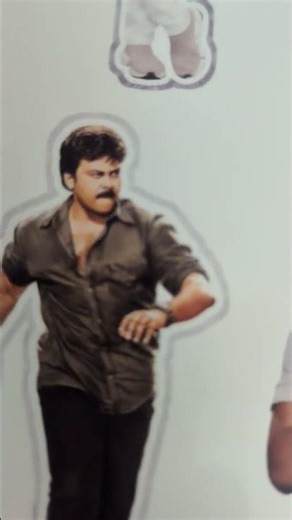 Mega Star Chiranjeevi Stickers Collection | Vinyl Waterproof Fan Stickers | Telugu Cinema