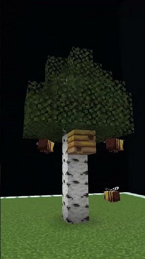 Natural Looking Birch Tree Ideas #minecraft #buildideas #natural #birchtree #tutorial #inspiration