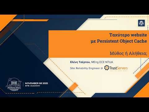 Ταχύτερο website με Persistent Object Cache: Μύθος ή Αλήθεια;