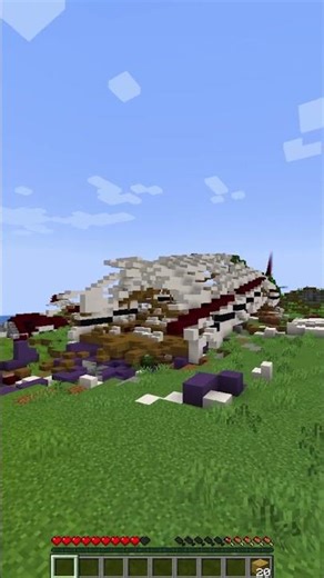 plane crash in island minecraft !