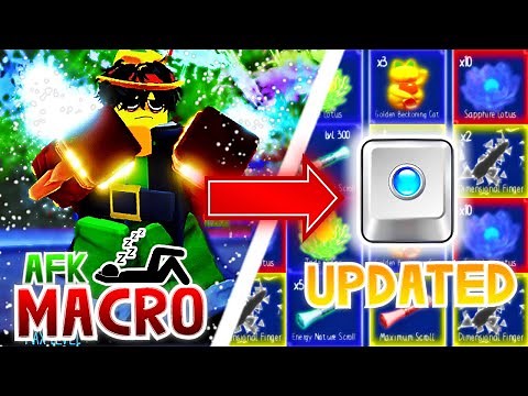 NEWLY *UPDATED* AFK MACRO FARM For Jujutsu Infinite!