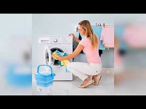 Review: jojofuny Portable Foldable Washing Machine Mini Washer for Underwear and Lightweight C...