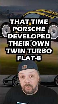 Porsche's Twin Turbo Flat 8 That Has Nothing To Do With RUF