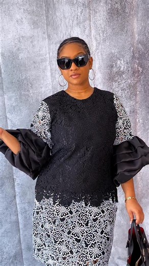 51 reactions | #NewIn A Shift Dress Version Of The Black & White Luxe...