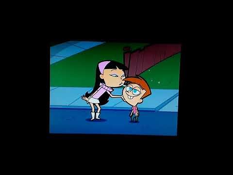 Trixie Kiss Timmy's Cheek for First Time from A Wish Too Far! (20th Anniversary Edition)