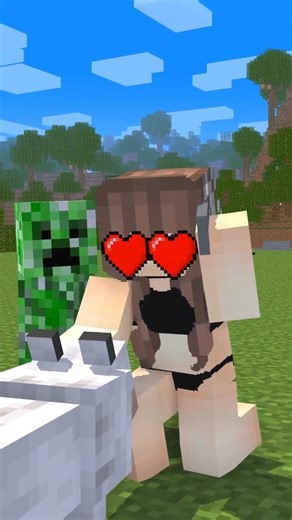 Help friendly creeper power up more rich VS mean girl and Rich boss 😉 ||#minecraft #memes #shorts