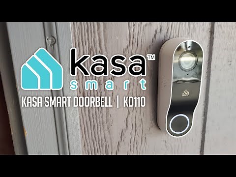 TP-Link Kasa Smart KD110 Video Doorbell - Unboxing, Installation, and First Impressions