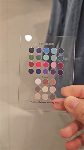 10K views · 28 reactions | ✨ No more guessing game when shopping for clothes! ✨ Book your Personal Color Analysis now and take home 2 of your best season color palettes  You can also order your palette separately for only ₱399 each  #colorana#coloranalysis | The Beauty Avenue by Mhaan - Makeup and Workshops | Facebook