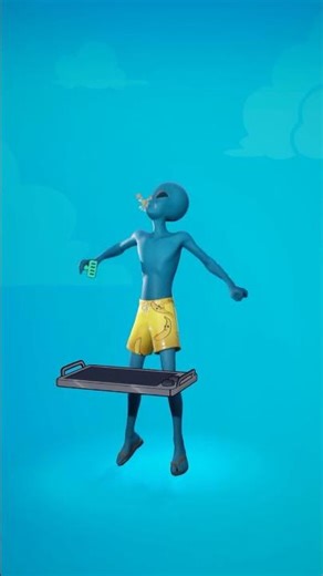 ET Alien Bill - Fortnite Emote - Cake's Narrative Flapjacks