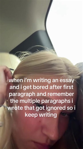 When I Get Bored While Writing an Essay