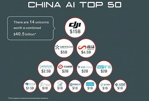 The top 5 Chinese AI companies