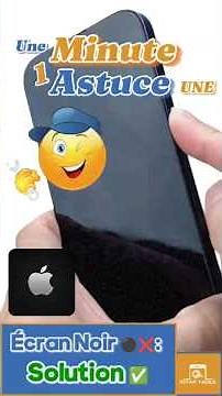 📱 iPhone stuck on a black screen? Here's the simple solution:
