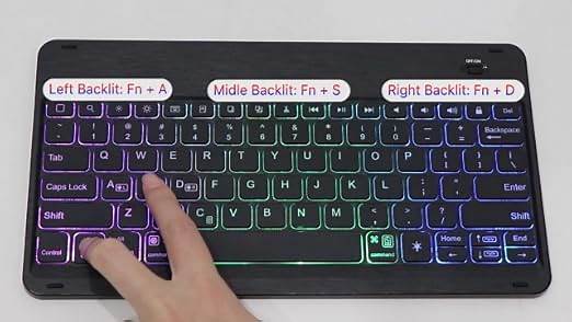 Rainbow Backlit Keyboard Case