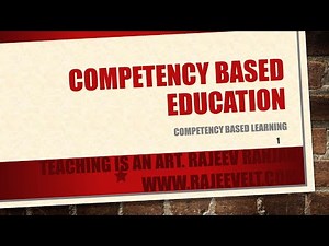 CBL- Competency based Learning/Key Features of CBE