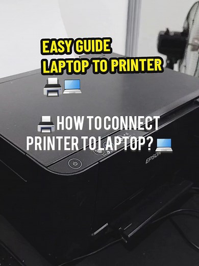 How to install and connect Printers to windows Laptops 🖨💻 #digoslaptop #diy