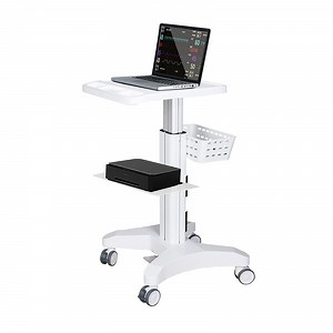 [Hot Item] Gas Lift Mobile Medical Laptop Workstation