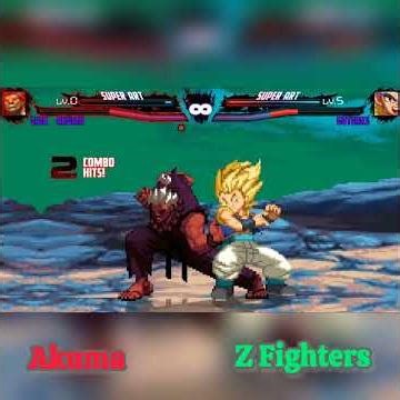 #Akuma #Gohan #ZFighters #StreetFighter #DragonBall #OniAkuma #HoraiAkuma #BeastGohan #Anime #Pixel