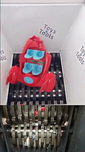 Amazing experiment of shredding Disney Little Einsteins Pat (Pat Rocket Ship) #experiment #shredding