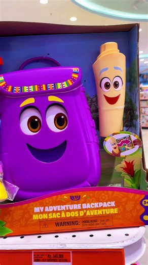 Hey I’m the Adventure Backpack & Map! Dora Toy So Adorable #doratheexplorer #nickelodeon #toys #dora