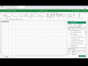 Overview of iXBRLAnalyst for Excel Online