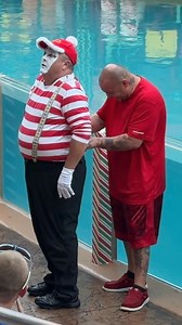 A helping guest fixing my suspenders # #tomtheseaworldmime #instagramreels #viral #instagram #tomthemime #seaworldmime #facebookreels #reels | Tomthemime