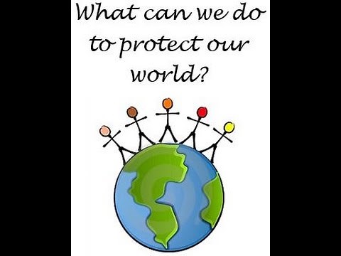 Looking after God's world