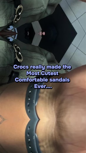 @Crocs is showing off!!! They felt so good I went back and ordered 3 more pairs!! #crocsgang #croc #sandals #tiktokshopspringglowp #tiktokshopsummersale