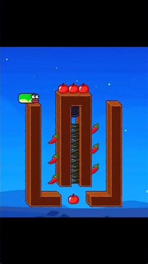 Apple Worm - Snake Puzzle - Video 🍎🍏