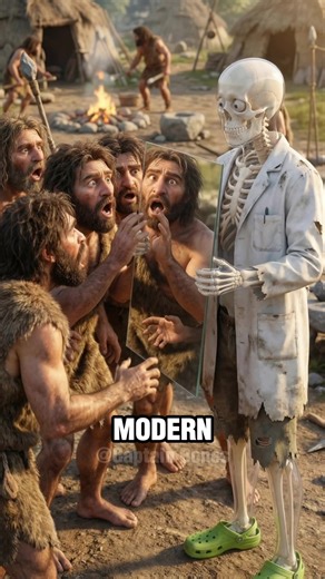 Modern Scientist's Stone Age Survival