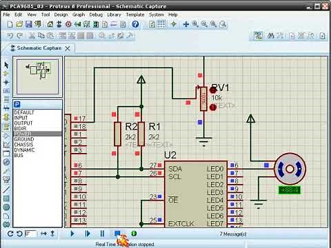 Control del PCA9685 con PIC16F88 para un servomotor