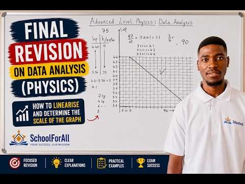 Physics final revision : Data analysis