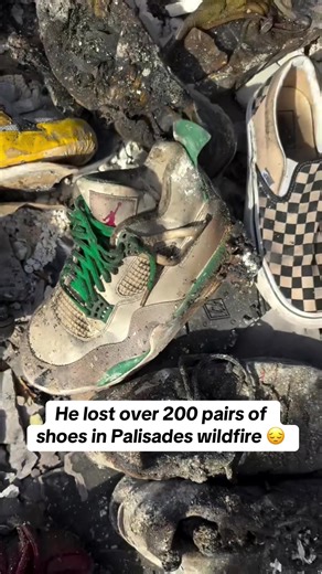 Sneaker Collector's Heartwarming Comeback After Wildfires