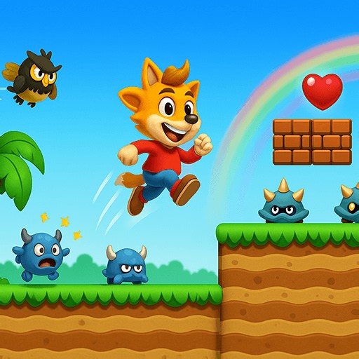 Super Adventure Run Game - Endless Running Survival Run Games