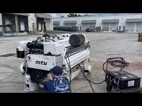 MTU 16V2000 CR-M93, Marine Diesel Engine, 2400HP