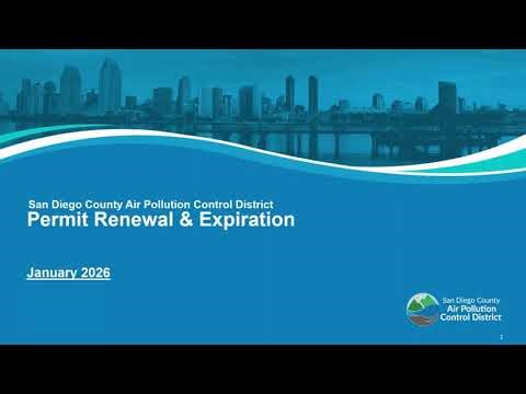 Permit Renewal and Expiration January 2026