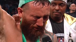 "Keep fighting and you will win." An emotional Cody Crowley speaks to Jim Gray after a big win. #CrowleyRamos #BenavidezPlant | All the Smoke Boxing