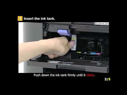 MAXIFY MB2320: Installing the ink tanks