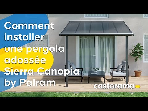 Comment installer une pergola adossée - Castorama