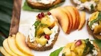 15 Nectarine Bruschetta - Selected Recipes