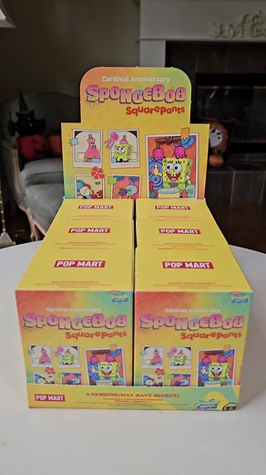 Exploring SpongeBob SquarePants Carnival Anniversary Blind Boxes
