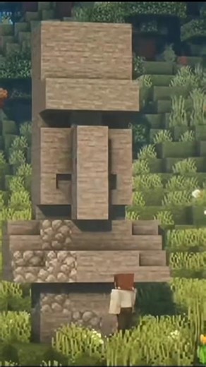 How to build a Villager statue🤟