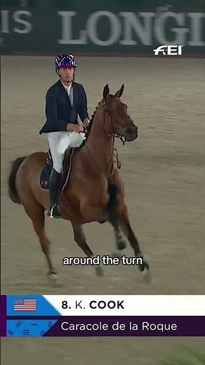 let them COOK 🔥 Karl Cook and the incredible Caracole de la Roque at Santa Anita Park last year