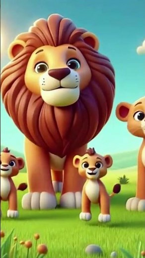 🦁 Lion Song to Sing – Lion Family | Kids Song & Singalong Fun 🎵