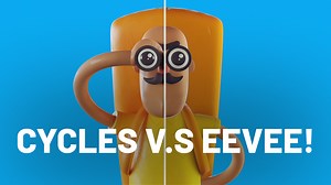 Hiker - Eevee v.s. Cycles Comparison