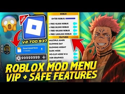 Roblox Mod Menu APK Unlimited Robux _ Roblox Mod Apk Unlimited Robux _ Roblox Mods 2025