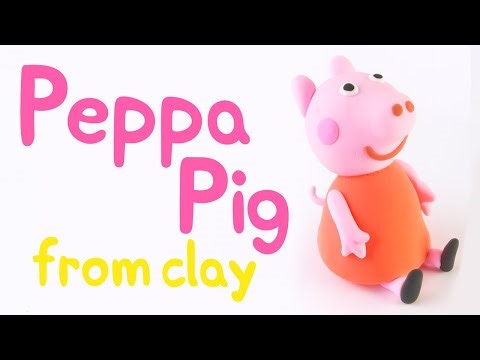 🎬 How to Make Peppa Pig from Clay 🐷 | Easy PlayDoh Peppa Pig for Kids | Clay Modeling Tutorial